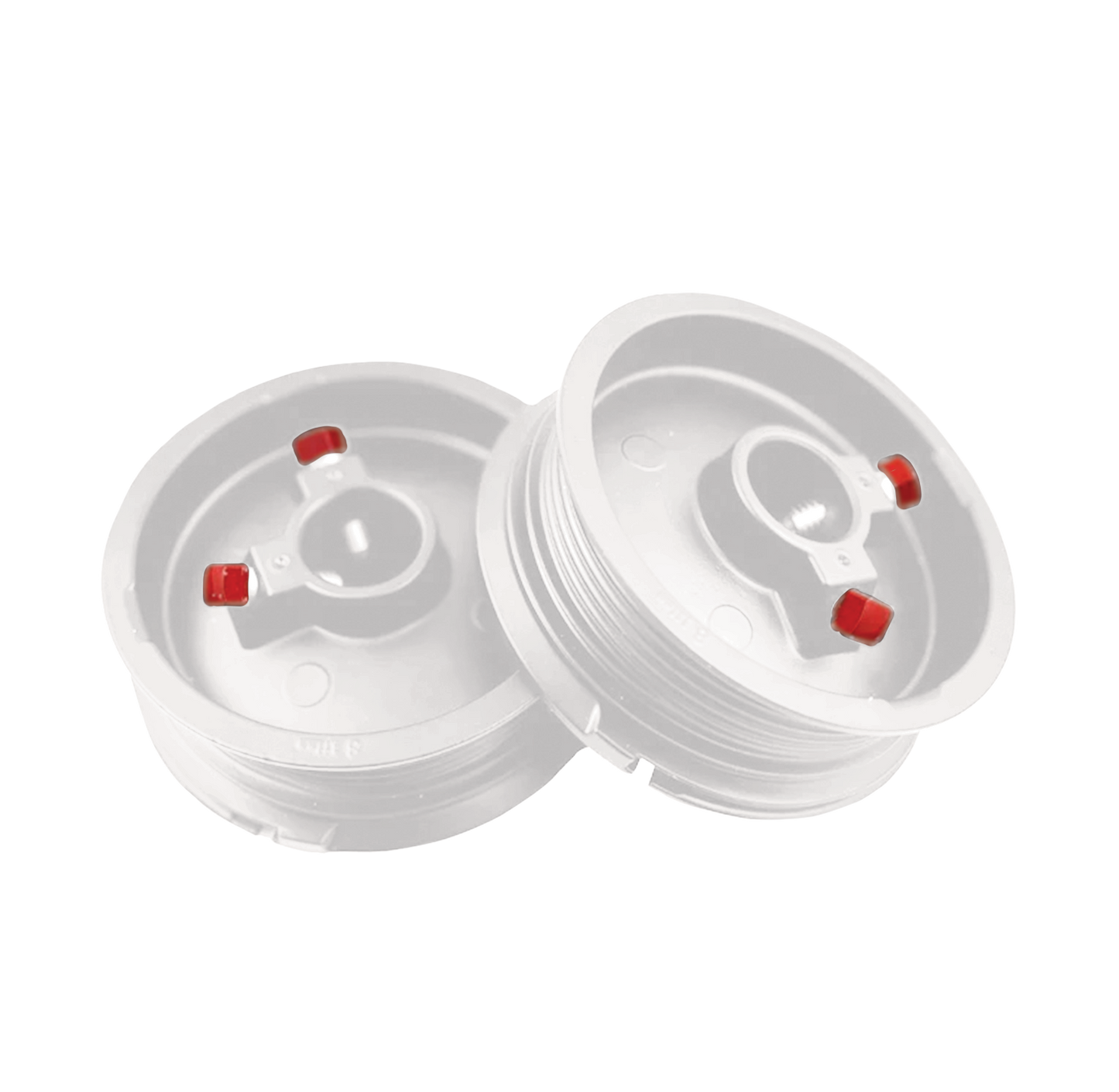 White Series - Cable Drums for Garage Doors up to 8' Door - Garage and Sliding Door Hardware