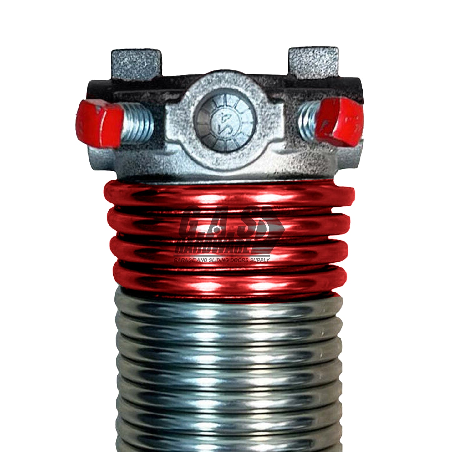 225 x 2 x 25 Galvanized Torsion Spring - Garage and Sliding Door Hardware