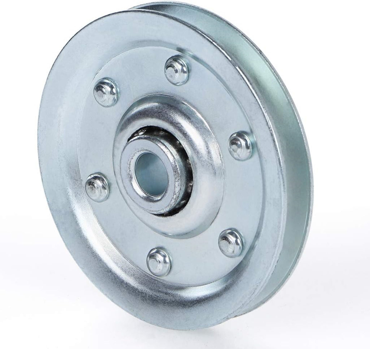 4" Garage Door Pulley, 1/8" - 400LB Load, with Sheave Pulley, Clevis