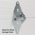 Garage Door Hinges Steel with Galvanized Finish - Residential/Light Commercial Garage Door Replacement | Heavy Duty