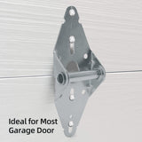 Garage Door Hinges Steel with Galvanized Finish - Residential/Light Commercial Garage Door Replacement | Heavy Duty