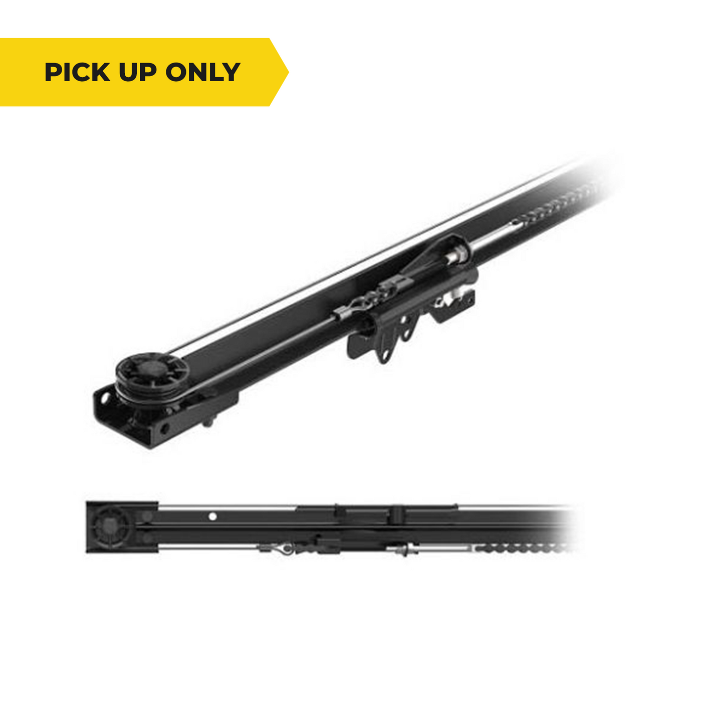 LiftMaster G1708 Chain Drive Standard Trolley Rail Assembly, 1 Piece for 8' High Doors - Garage and Sliding Door Hardware