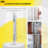 Amesbury Truth Multi-Point 11-3/4" Mortise Lock With Face Plate 10-7/8" for Sliding Patio Glass Door - Garage and Sliding Door Hardware
