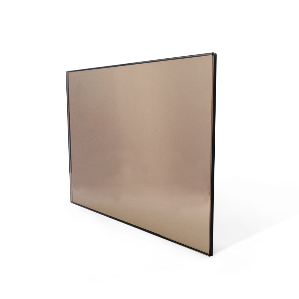 Tempered Bronze Glass, 34x76 3/16" Thickness (GB3476) Garage and