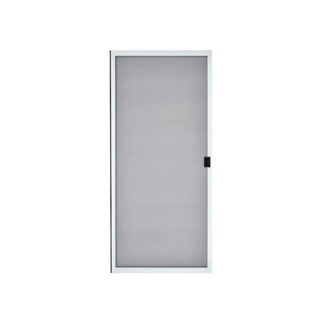 Sliding Patio Screen Door, White (36 in. x 80 in.) - UNASSEMBLED