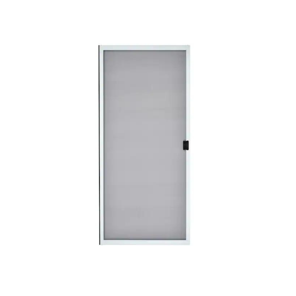 Sliding Patio Screen Door, White (48 in. x 80 in.) - UNASSEMBLED - Garage and Sliding Door Hardware
