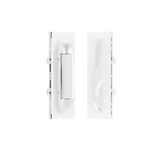8.7" Interlock Intuition Sliding Glass Door Handle Kit Replacement - Garage and Sliding Door Hardware