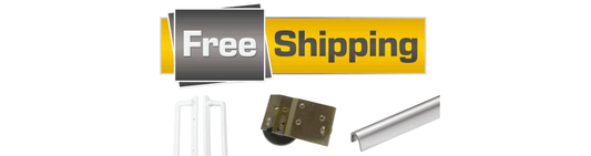 Announcing Free Shipping on Sliding Door Hardware Orders $200+