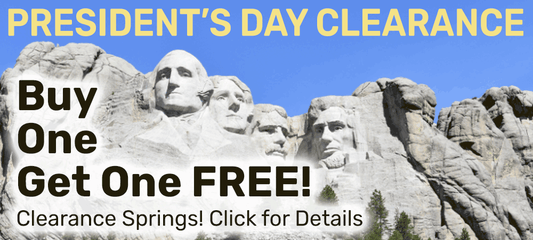 Presidents' Day Buy One, Get One Free Sale