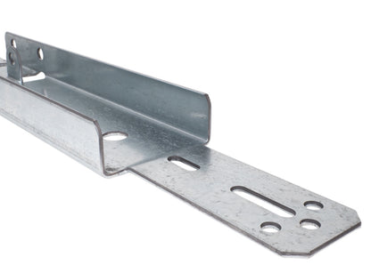 Garage Door Operator Bracket Stability with 18-Inch Reinforcement Bracket | Galvanized Steel Top Strut Application | Bracket Replacement for Garage Door Repair - Garage and Sliding Door Hardware