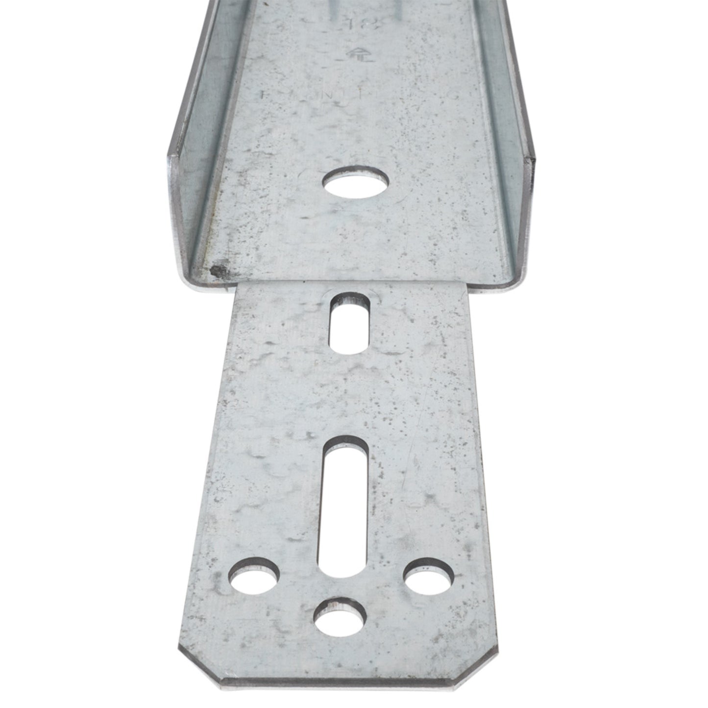 Garage Door Operator Bracket Stability with 18-Inch Reinforcement Bracket | Galvanized Steel Top Strut Application | Bracket Replacement for Garage Door Repair - Garage and Sliding Door Hardware