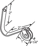 SR-302 "V" Shaped Roller Replacement with STEEL Wheel