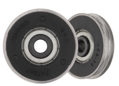 PGT Extruded Roller for Sliding Glass Doors (DR-102) | Roller Replacement for Sliding Glass Patio Door | Fix Sliding Door Roller Repair | Steel (DR-102) - Garage and Sliding Door Hardware