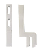 Plastic Screen Door Keeper | Screen Door Strike Latch | Replacement Screen Door Latch Keeper | Fix and Repair Sliding Screen Door (Set of 2)