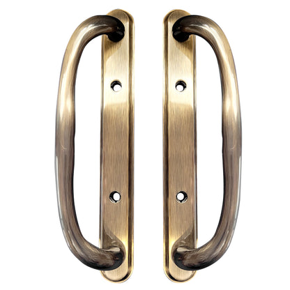 10" Olympus Sliding Patio Door Non-Keyed Dummy Handle Set, No Latch, 3-15/16" Hole Spacing, Fits 1-1/4" to 2-1/4" Door Thickness - Garage and Sliding Door Hardware