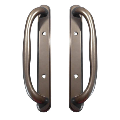 10" Olympus Sliding Patio Door Non-Keyed Dummy Handle Set, No Latch, 3-15/16" Hole Spacing, Fits 1-1/4" to 2-1/4" Door Thickness - Garage and Sliding Door Hardware