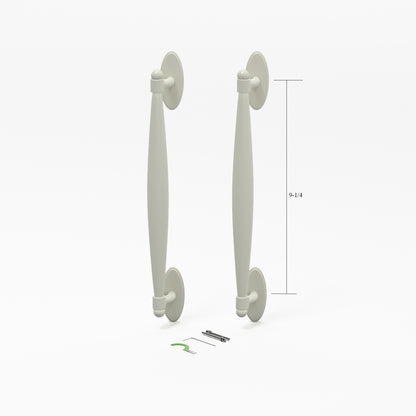 (DH-646) Windoor Sliding Door Interior and Exterior Handle Set, 9-1/4" Hole Space- - Garage and Sliding Door Hardware