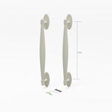 (DH-646) Windoor Sliding Door Interior and Exterior Handle Set, 9-1/4" Hole Space-