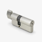 Interlock Key Cylinder with Thumbturn - Garage and Sliding Door Hardware