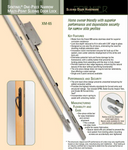Stainless Steel Ashland  Sliding Patio Door Multi Point Mortise Lock - DL-821 - Garage and Sliding Door Hardware