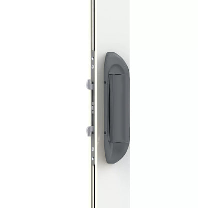 (DH-595-PEWTER-DARK-GREY) Interlock Intuition Sliding Door Handle Kit - Garage and Sliding Door Hardware