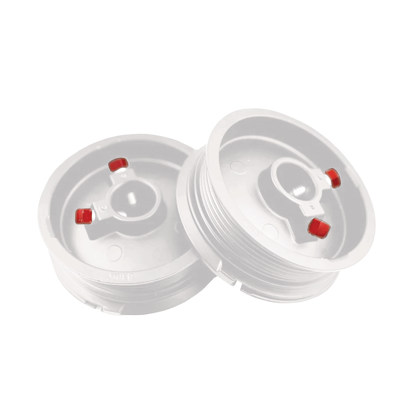 White Series - Cable Drums for Garage Doors up to 8' Door - Garage and Sliding Door Hardware