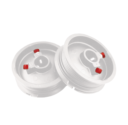 White Series - Cable Drums for Garage Doors up to 8' Door - Garage and Sliding Door Hardware