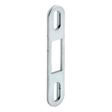 Stainless Steel Flat Striker Keeper for Sliding Glass Patio Doors - Garage and Sliding Door Hardware