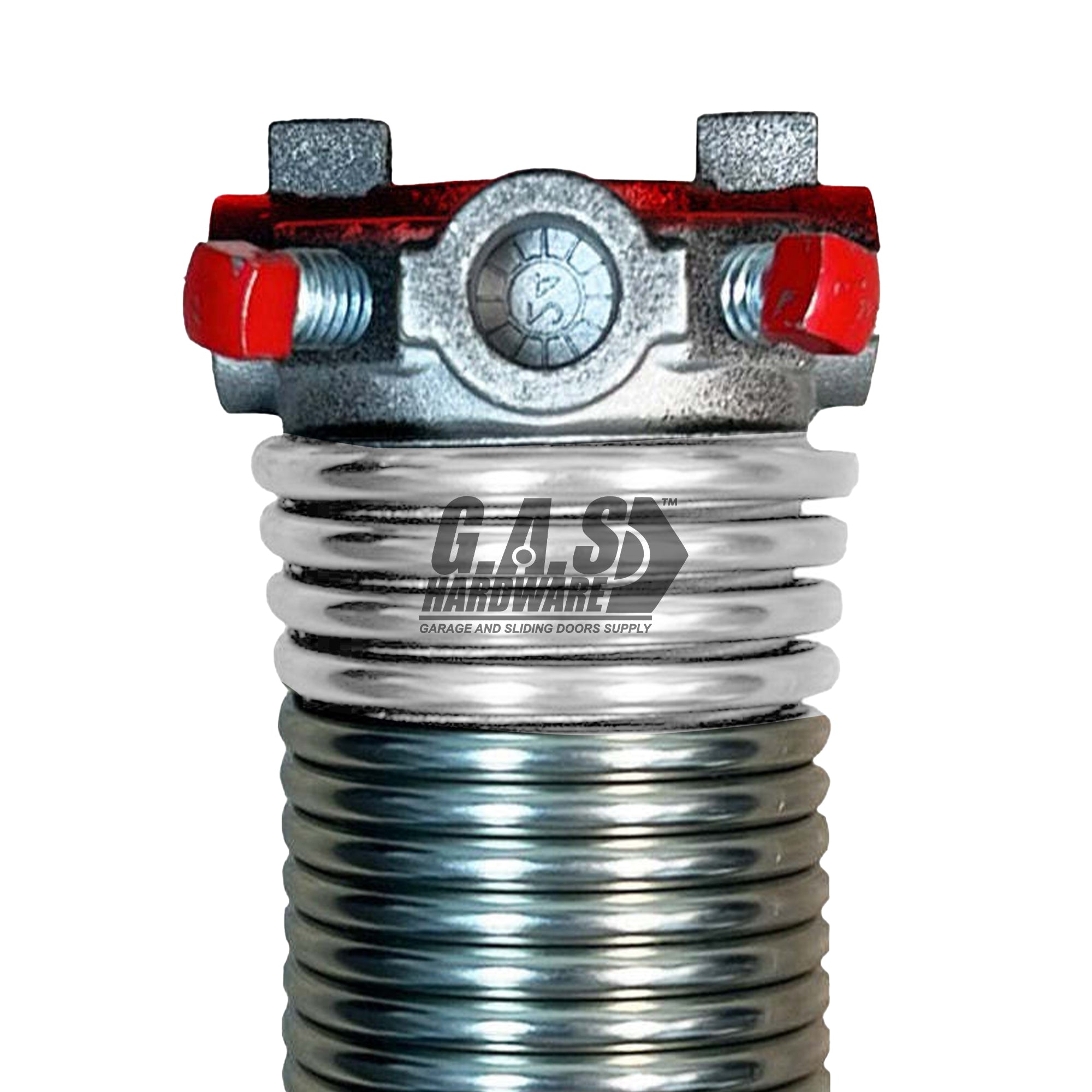 295 x 2 x 41 Galvanized Torsion Spring - Garage and Sliding Door Hardware