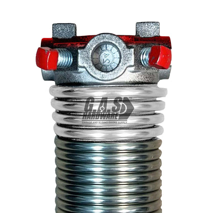 218 x 2 x 26 Galvanized Torsion Spring - Garage and Sliding Door Hardware