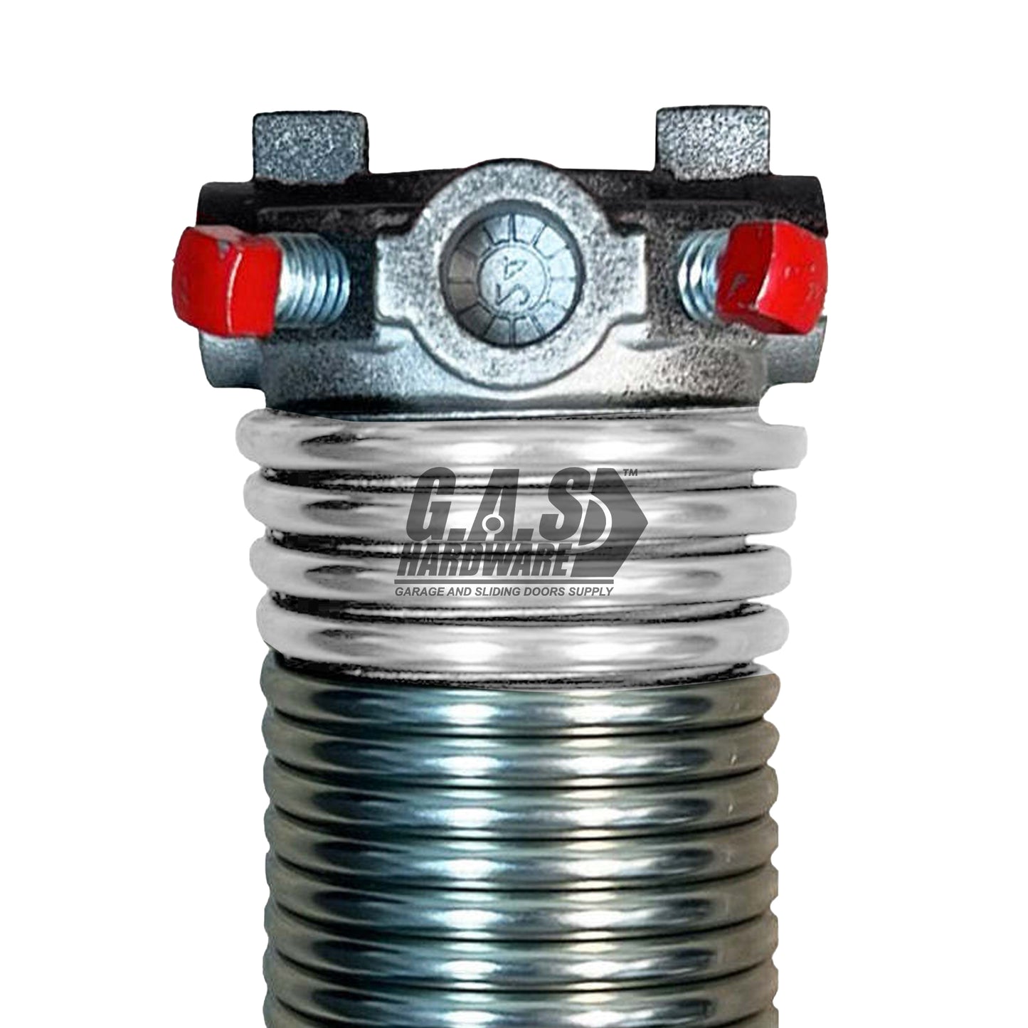 218 x 2 x 26 Galvanized Torsion Spring - Garage and Sliding Door Hardware