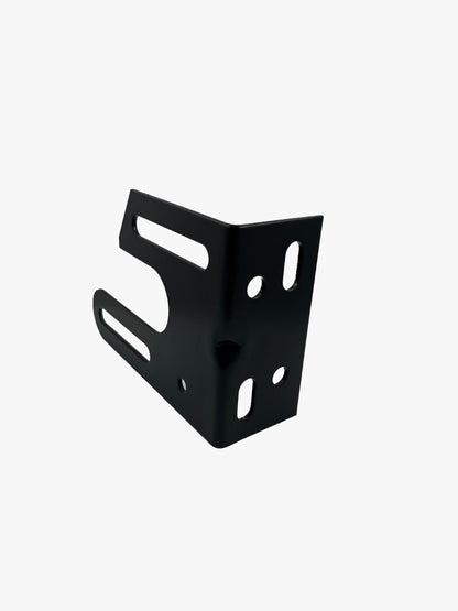 Black Series Mini-Resi Spring Anchor Plates, Middle Brackets - Garage and Sliding Door Hardware