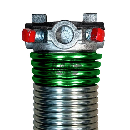 243 x 2 x 28 Galvanized Torsion Spring - Garage and Sliding Door Hardware