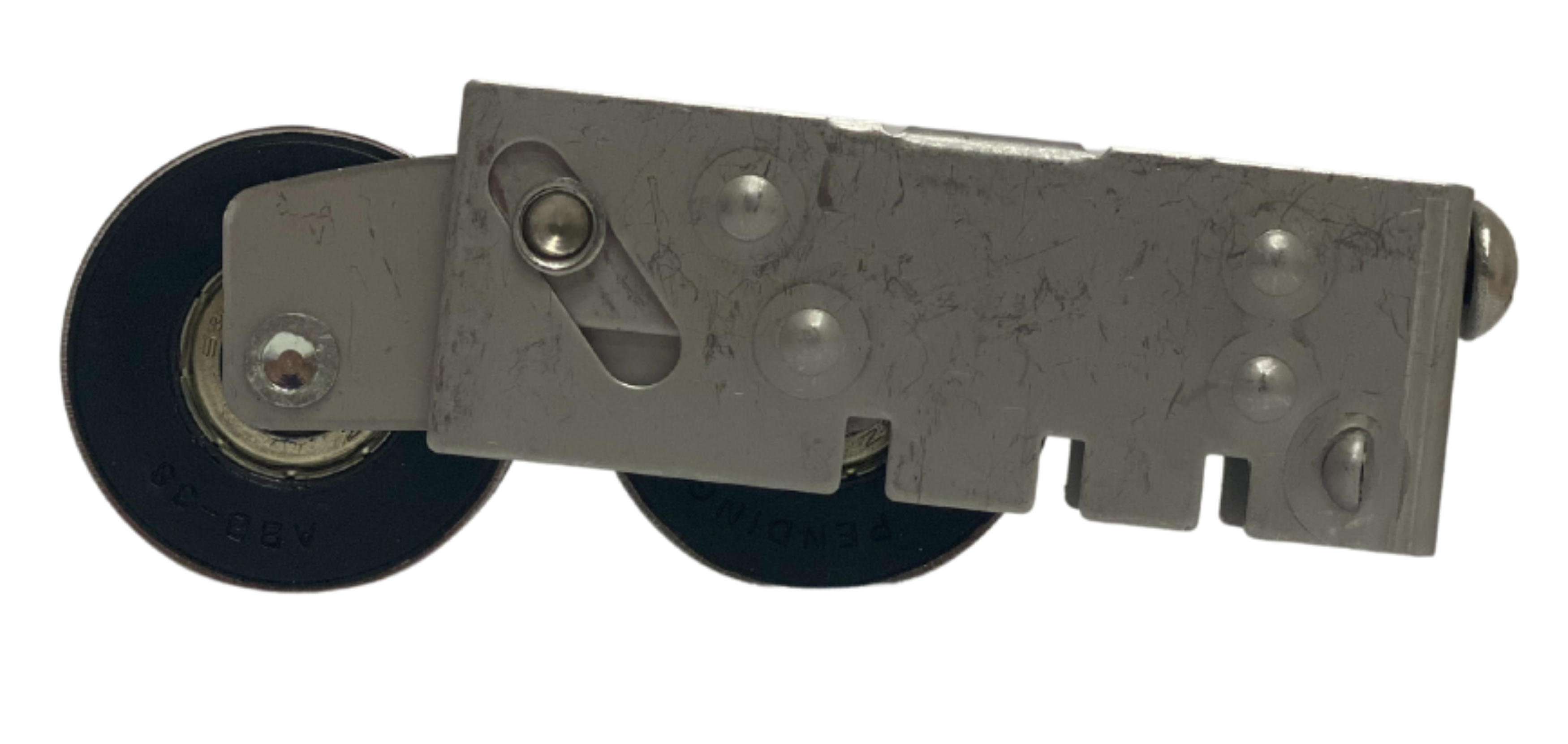 NuAir Tandem Roller for Sliding Glass Doors | Roller Replacement for Patio Glass Door Repair | Steel Precision Bearing Wheel (DR-271) - Garage and Sliding Door Hardware