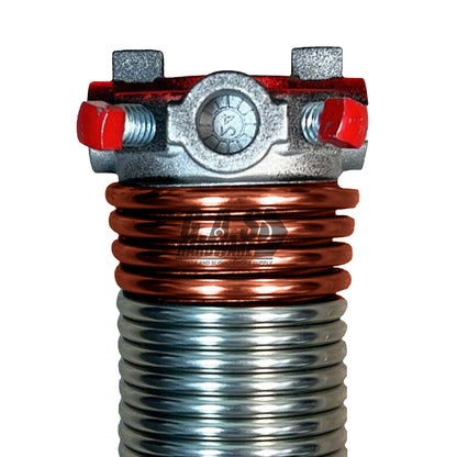 273 x 2 x 36 Galvanized Torsion Spring - Garage and Sliding Door Hardware