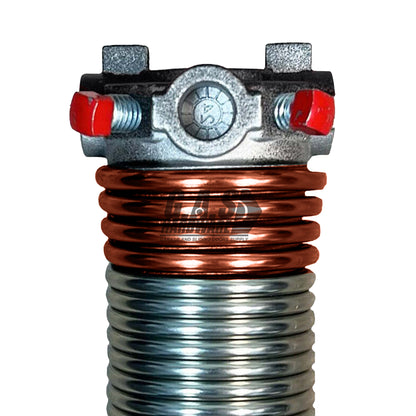 273 x 2 x 36 Galvanized Torsion Spring - Garage and Sliding Door Hardware