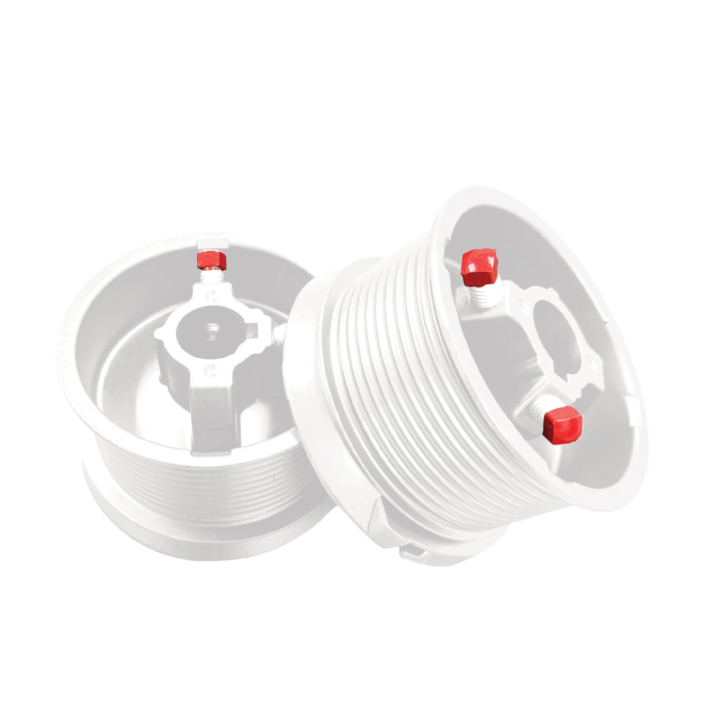 White Series - Cable Drums for Garage Doors up to 12' Door, Large Lift - Garage and Sliding Door Hardware