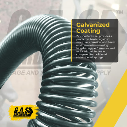 207x2x25 Galvanized Torsion Spring