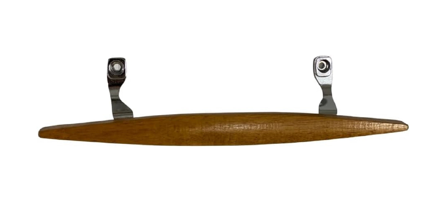 Canoe Style Wooden Sliding Door Handle | Stylish Sliding Glass Patio Door Handle Replacement Door Hardware and Repair | Door Handle Replacement - Garage and Sliding Door Hardware