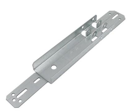 Garage Door Operator Bracket Stability with 18-Inch Reinforcement Bracket | Galvanized Steel Top Strut Application | Bracket Replacement for Garage Door Repair - Garage and Sliding Door Hardware