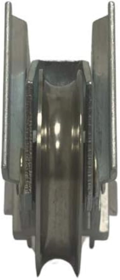 PanAm Roller for Sliding Glass Doors | Roller Replacement for Patio Glass Door Repair | Sliding Door Hardware Stainless Steel | Precision Bearing Wheel (DR-104-SP) - Garage and Sliding Door Hardware