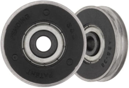 P.E. Tandem Roller Assembly for Sliding Glass Doors | Roller Replacement for Patio Glass Door Repair | Fix and Repair Sliding Door Roller Wheels (DR-269) - Garage and Sliding Door Hardware