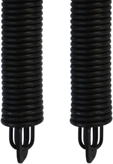 (P528) 28 in. Plug-End Extension Spring (0.207 in. No. 5 Wire) Springs For Garage Door Repair Plug-End Extension Springs Replacement Garage Hardware (Pack of 2) - Garage and Sliding Door Hardware