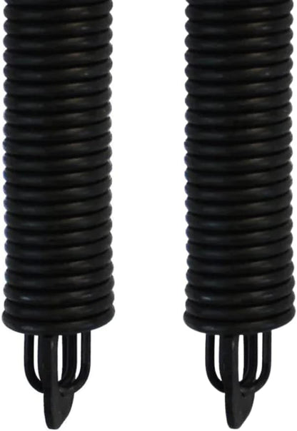 (P528) 28 in. Plug-End Extension Spring (0.207 in. No. 5 Wire) Springs For Garage Door Repair Plug-End Extension Springs Replacement Garage Hardware (Pack of 2) - Garage and Sliding Door Hardware