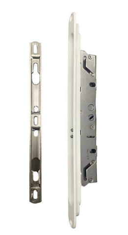 Brixwell Multipoint Mortise Lock With Keeper and Screws | Mortise Lock Replacement for Patio Glass Door Lock Repair | Fix Sliding Door Mortise Lock | (DL-775)