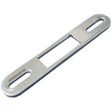 Stainless Steel Flat Striker Keeper for Sliding Glass Patio Doors - Garage and Sliding Door Hardware