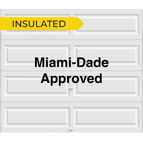 16' x 7' - Long Panel - Insulated  Steel Back