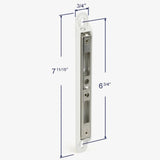 Sliding Door Interlock Slim Keeper 12-424B | Keeper Replacement for Patio Glass Door - Garage and Sliding Door Hardware