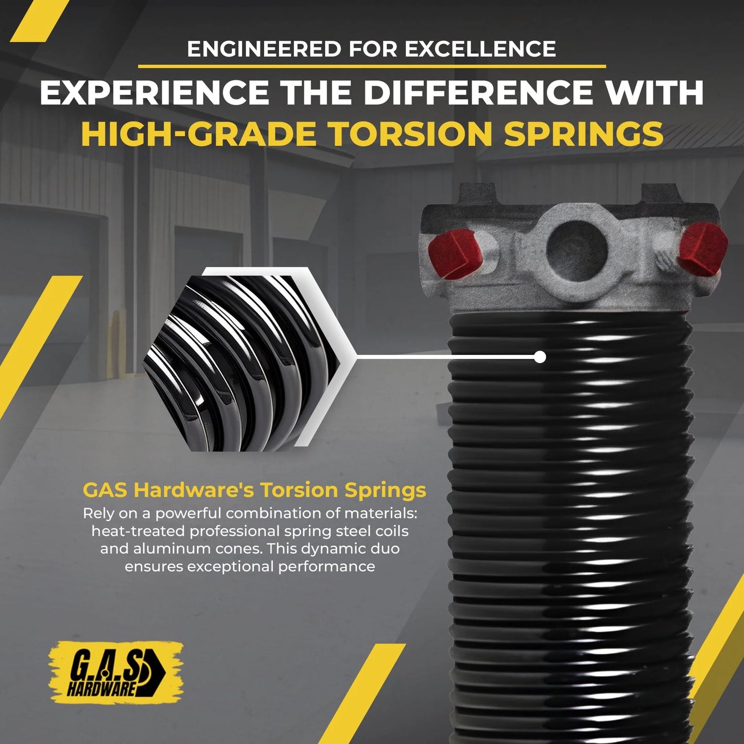 207x1.75x25 Garage Door Torsion Spring