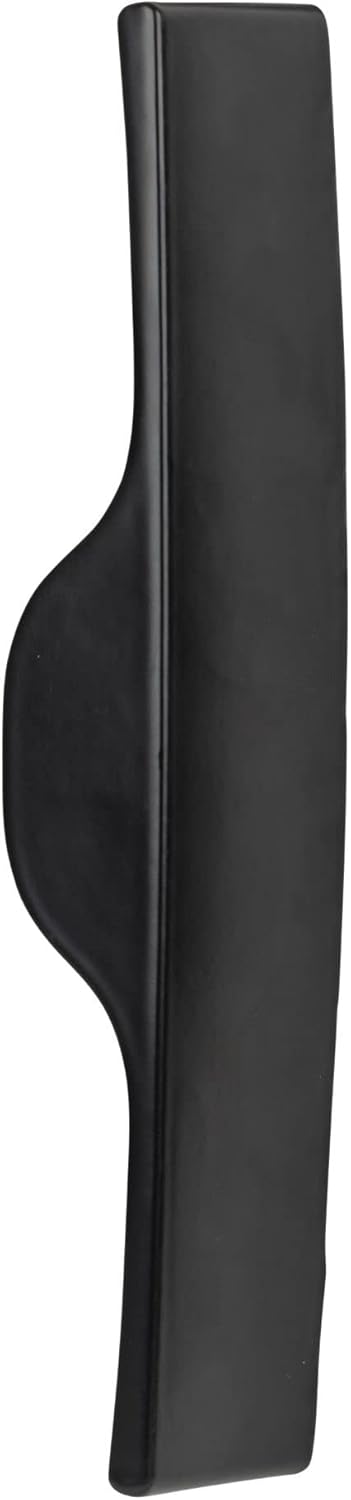 Surface Mounted Replacement Wooden Handle Sliding Patio Internal Door Latch Set, Black - Internal Sliding Glass Door Handle 3-1/2 Inch Hole Spacing - Garage and Sliding Door Hardware